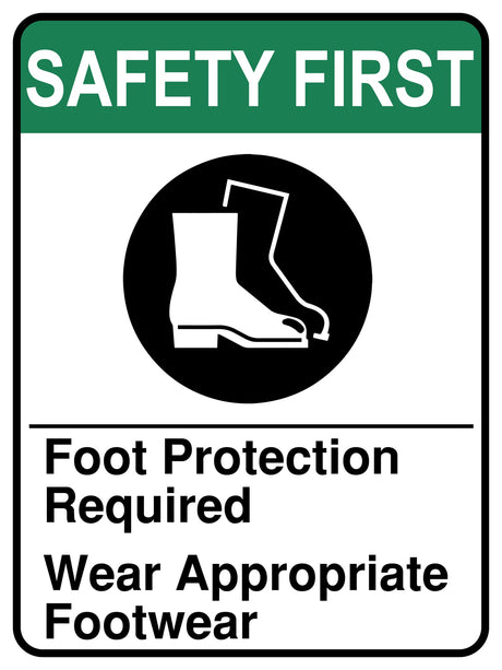 Foot Protection Required