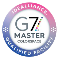 G7 Master Colorspace Idealliance Qualified Facility logo