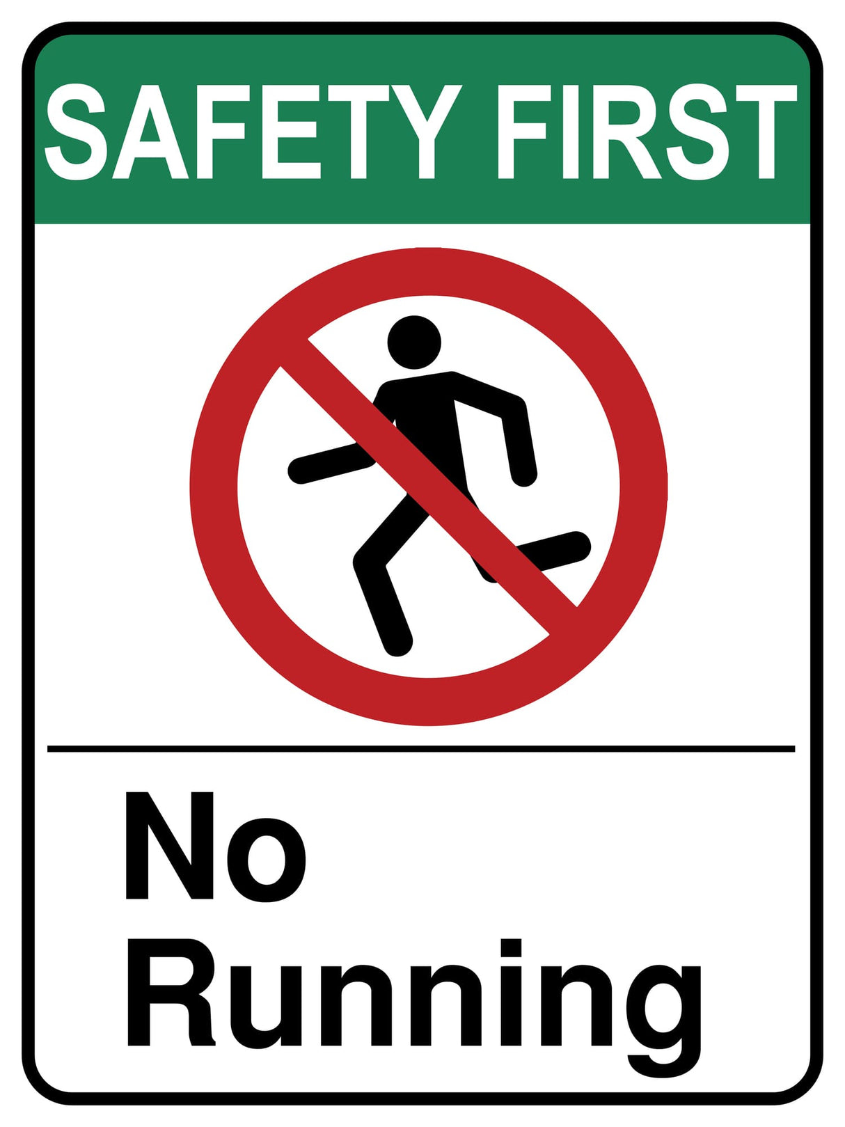 No Running