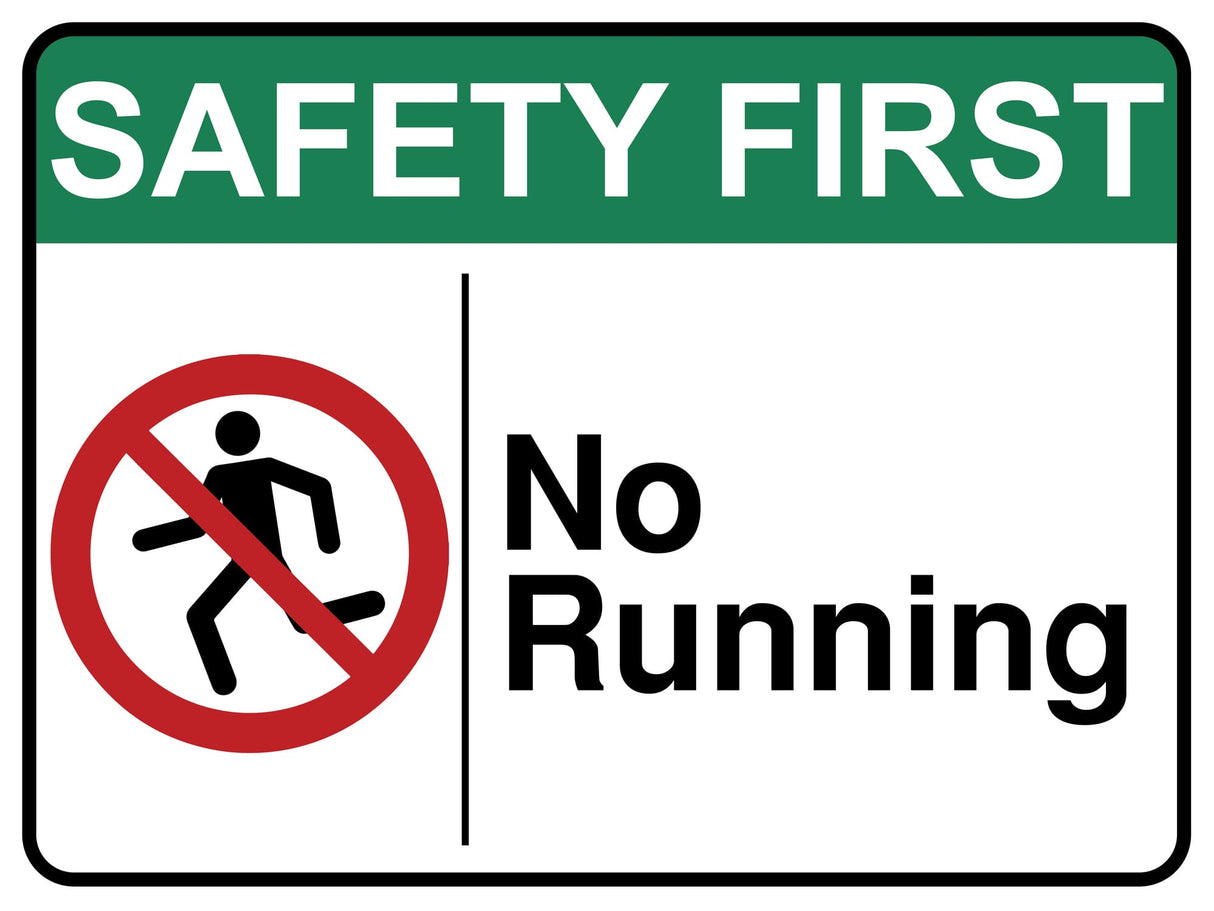 No Running