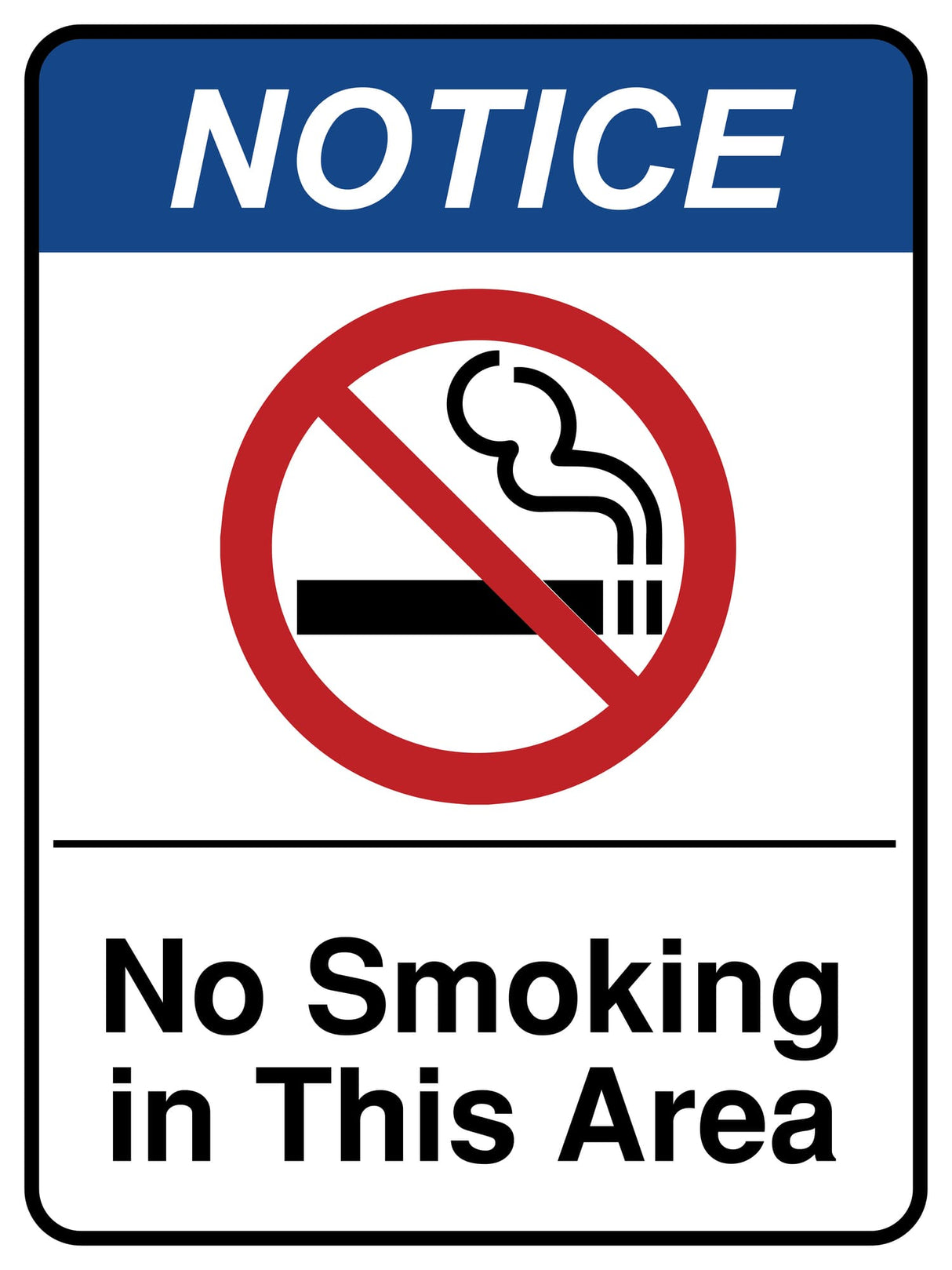 No Smoking In This Area