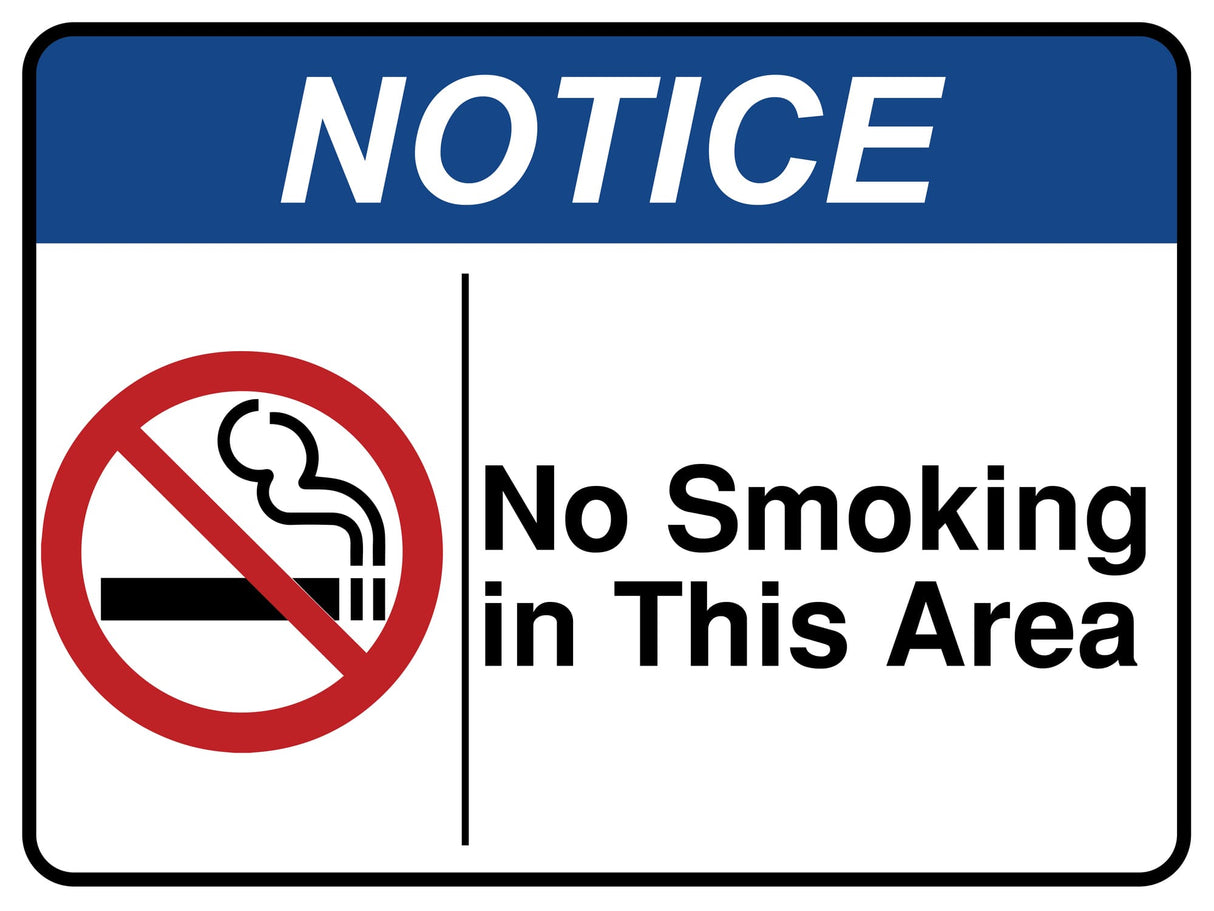 No Smoking In This Area