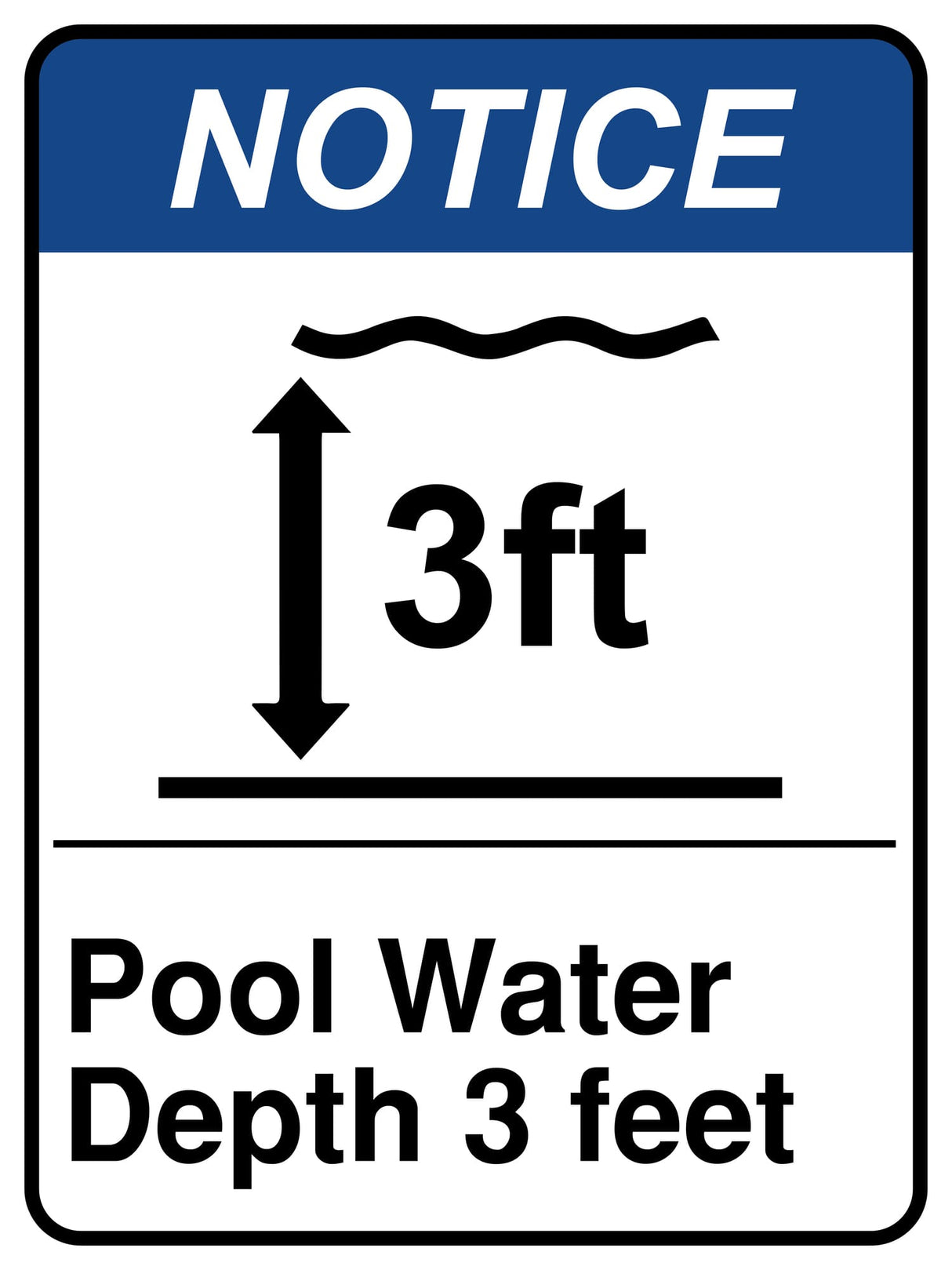 Pool Depth 3Ft