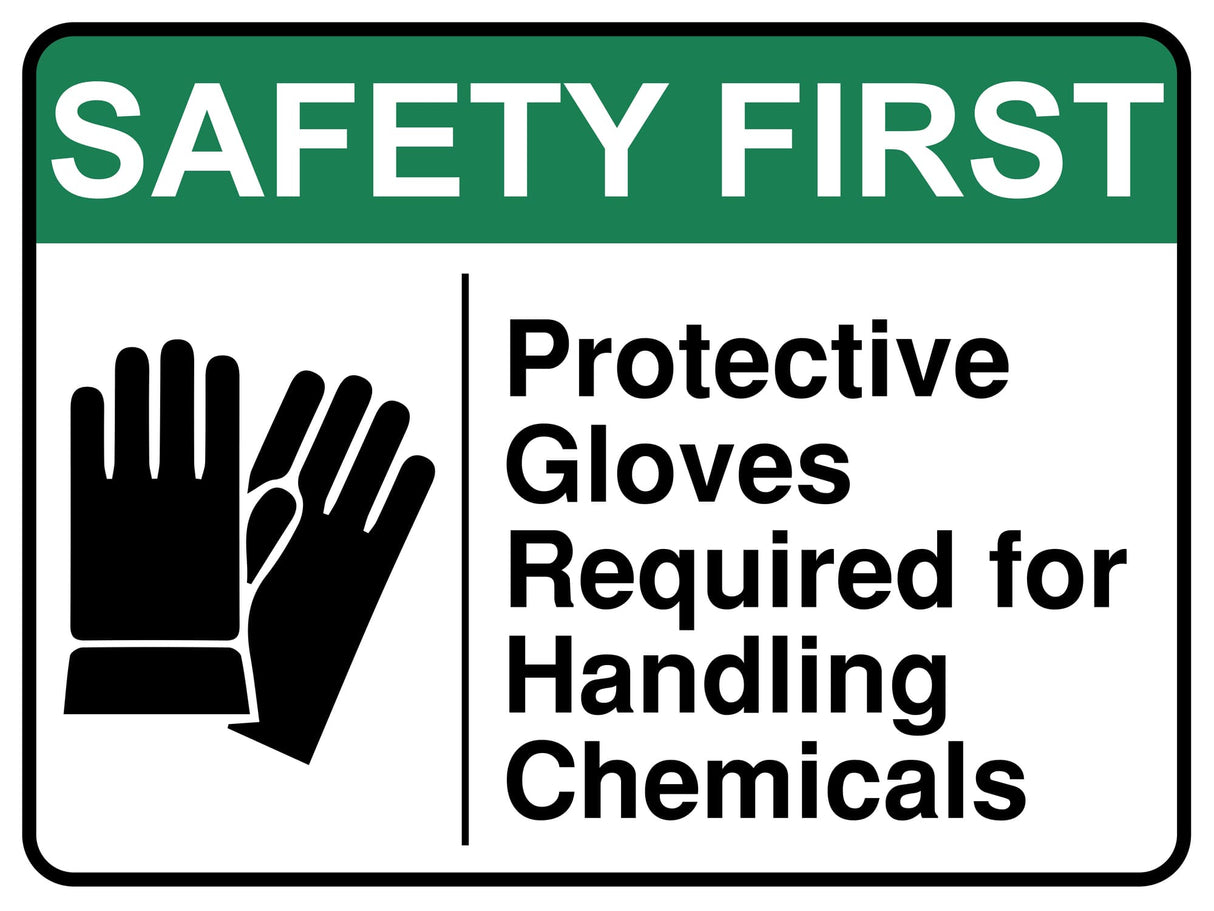 Protective Gloves Required For Handling Chemicals