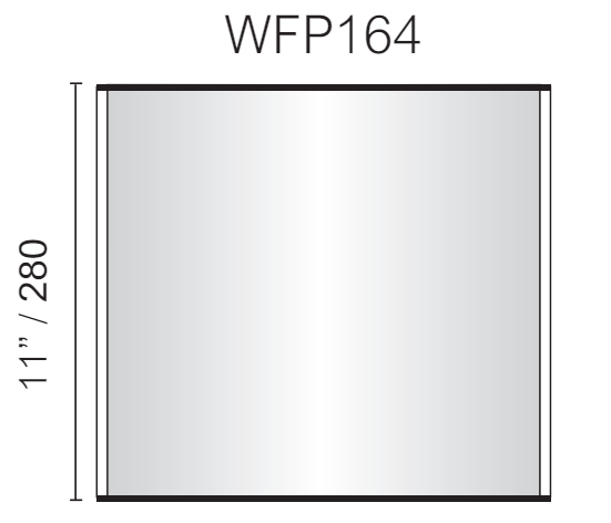 Vista Wall Sign - 11" - Portrait