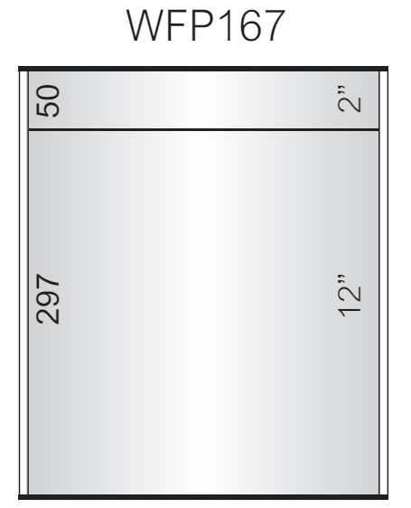 Vista Wall Sign - 11" - Portrait