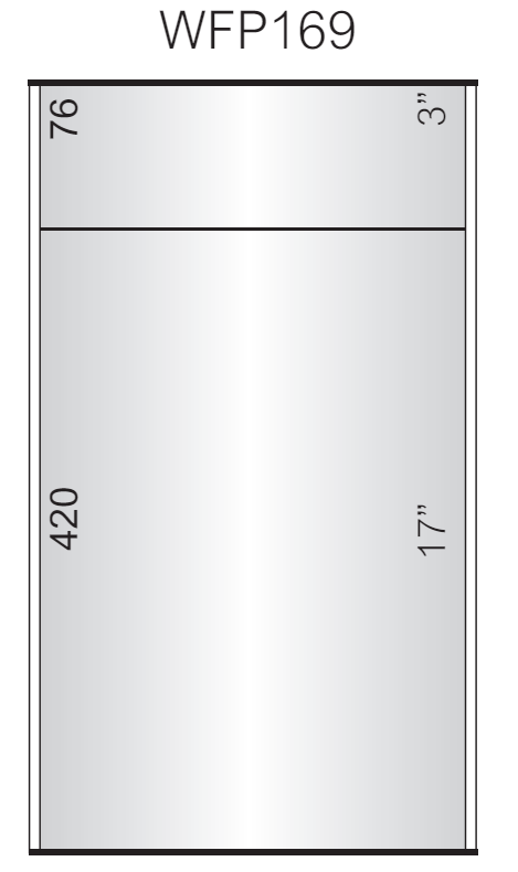 Vista Wall Sign - 11" - Portrait