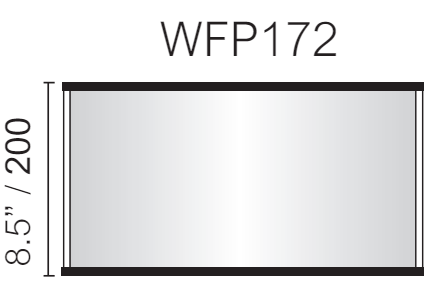 Vista Wall Sign - 14.25" - Portrait