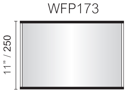 Vista Wall Sign - 14.25" - Portrait