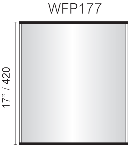 Vista Wall Sign - 14.25" - Portrait