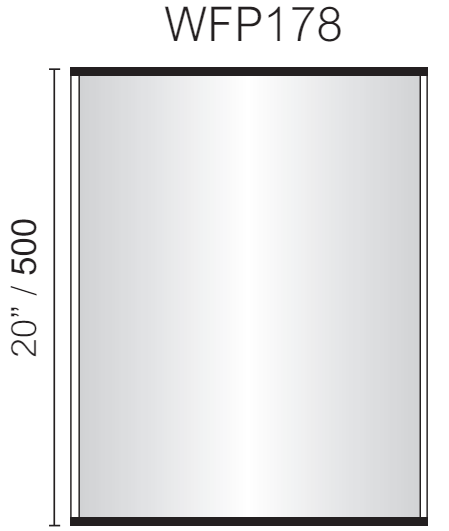 Vista Wall Sign - 14.25" - Portrait