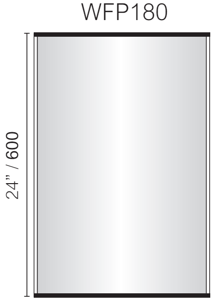 Vista Wall Sign - 14.25" - Portrait