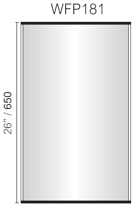 Vista Wall Sign - 14.25" - Portrait