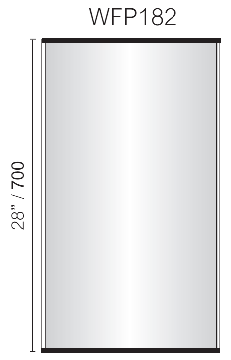 Vista Wall Sign - 14.25" - Portrait