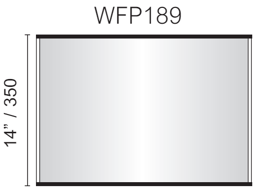 Vista Wall Sign - 17" - Portrait