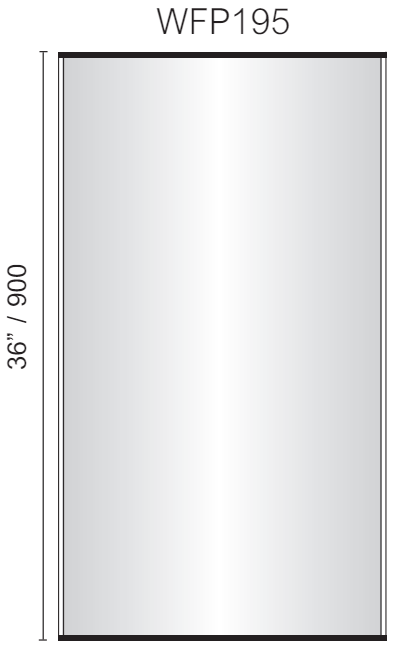 Vista Wall Sign - 17" - Portrait