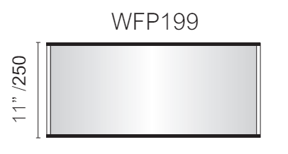 Vista Wall Sign - 22" - Portrait