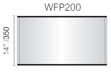 Vista Wall Sign - 22" - Portrait