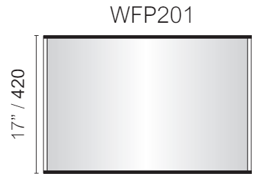 Vista Wall Sign - 22" - Portrait