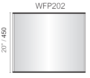 Vista Wall Sign - 22" - Portrait