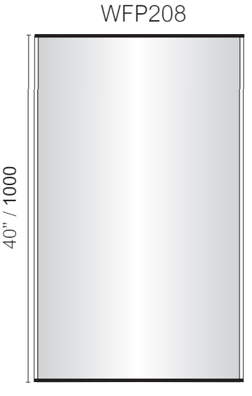 Vista Wall Sign - 22" - Portrait