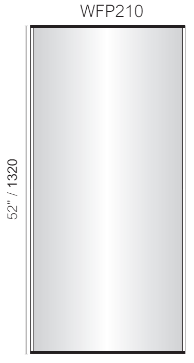 Vista Wall Sign - 22" - Portrait