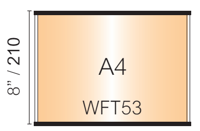 Vista Wall Sign - 12" - Portrait