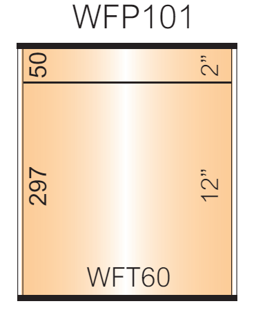 Vista Wall Sign - 12" - Portrait