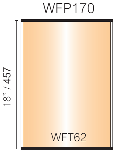 Vista Wall Sign - 12" - Portrait