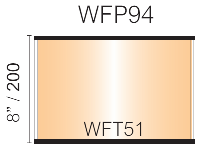 Vista Wall Sign - 12" - Portrait