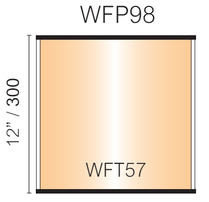 Vista Wall Sign - 12" - Portrait