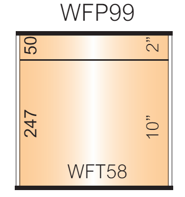 Vista Wall Sign - 12" - Portrait