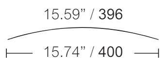 Vista Wall Sign - 15.75" - Portrait