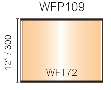 Vista Wall Sign - 15.75" - Portrait