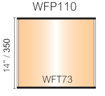 Vista Wall Sign - 15.75" - Portrait