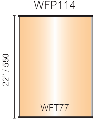 Vista Wall Sign - 15.75" - Portrait
