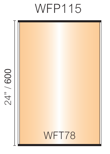 Vista Wall Sign - 15.75" - Portrait