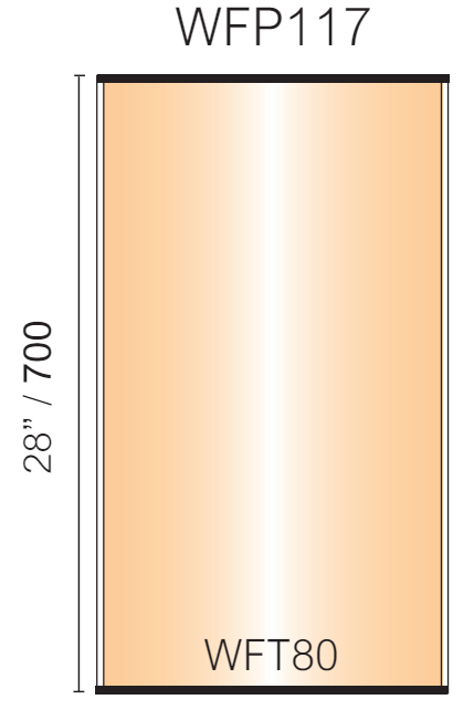 Vista Wall Sign - 15.75" - Portrait