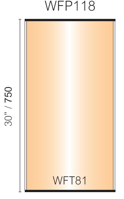 Vista Wall Sign - 15.75" - Portrait