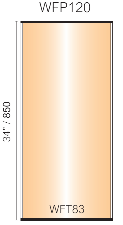 Vista Wall Sign - 15.75" - Portrait