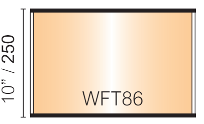 Vista Wall Sign - 16.75" - Portrait