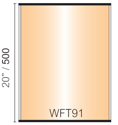 Vista Wall Sign - 16.75" - Portrait