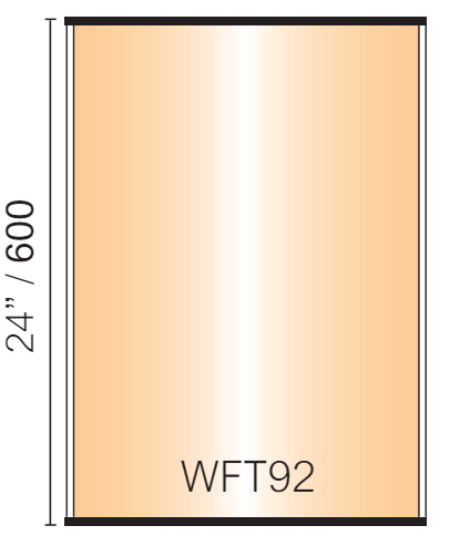 Vista Wall Sign - 16.75" - Portrait