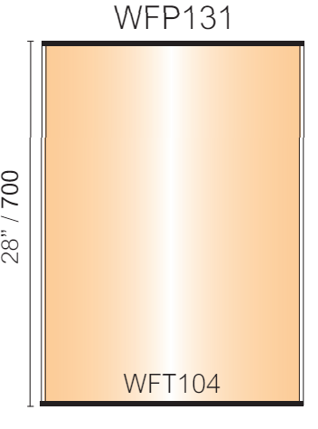 Vista Wall Sign - 19.75" - Portrait