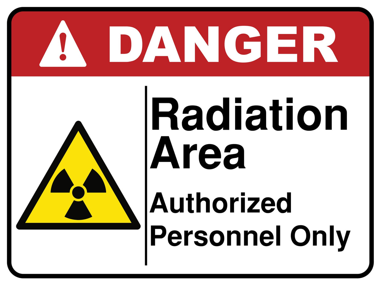 Radiation Area Authorized Personnel Only