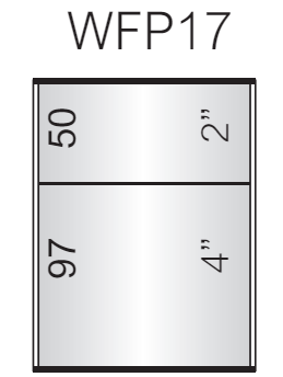 Vista Wall Sign - 4.75" Wide