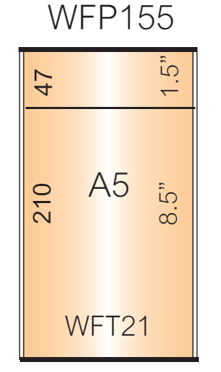 Vista Wall Sign - 6" Wide