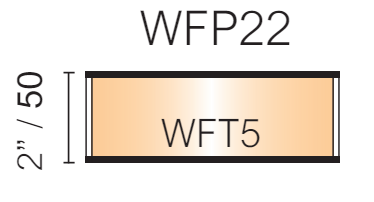 Vista Wall Sign - 6" Wide