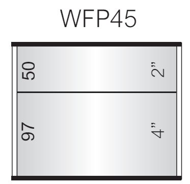 Vista Wall Sign - 8" Wide