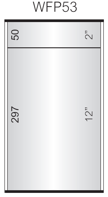 Vista Wall Sign - 8" Wide